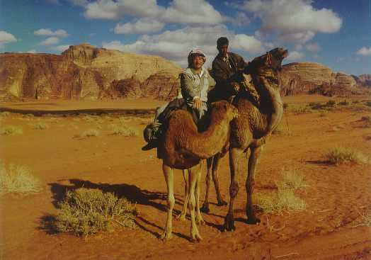 Ausflug im Wadi Rum